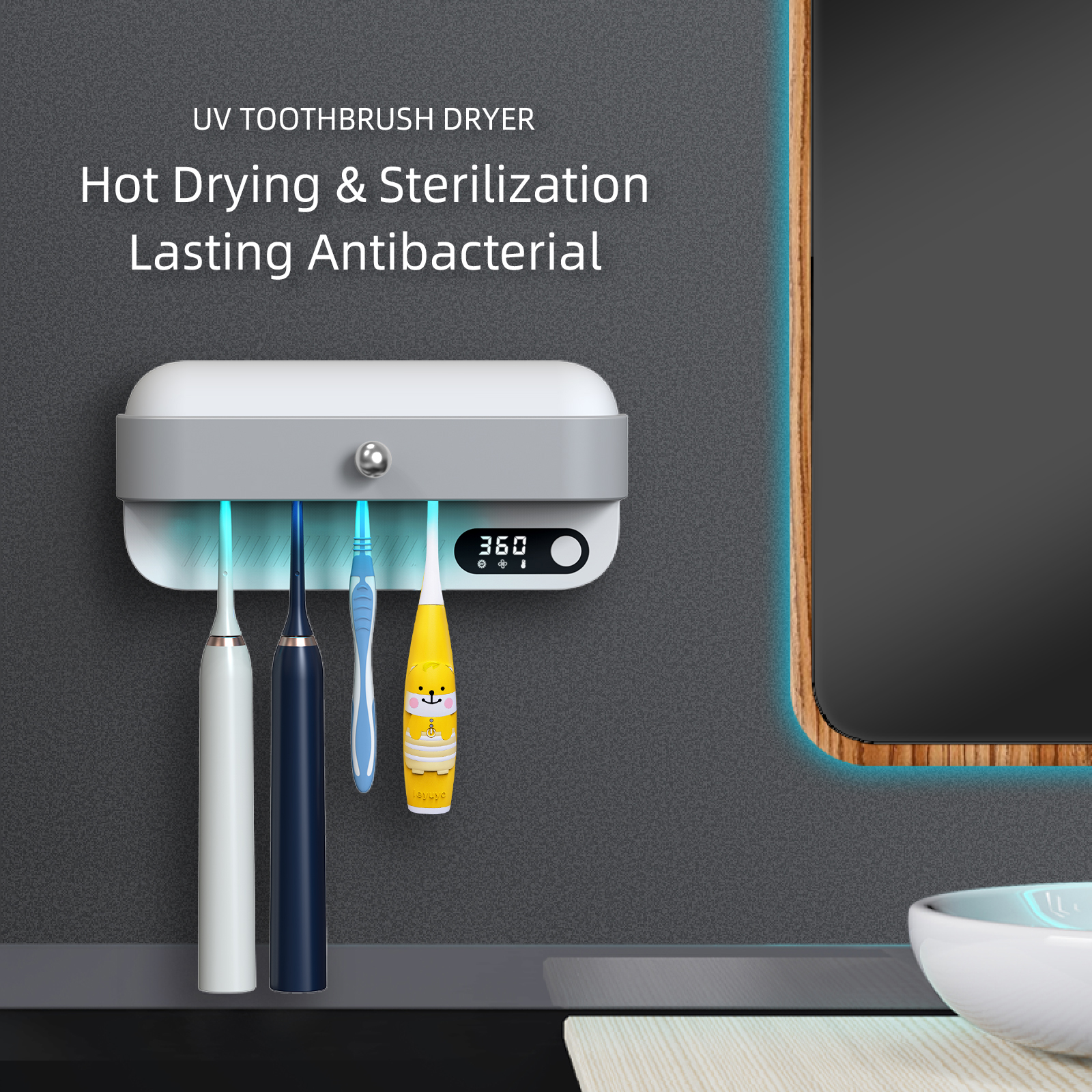 XD006  UV Toothbrush Sterilizer